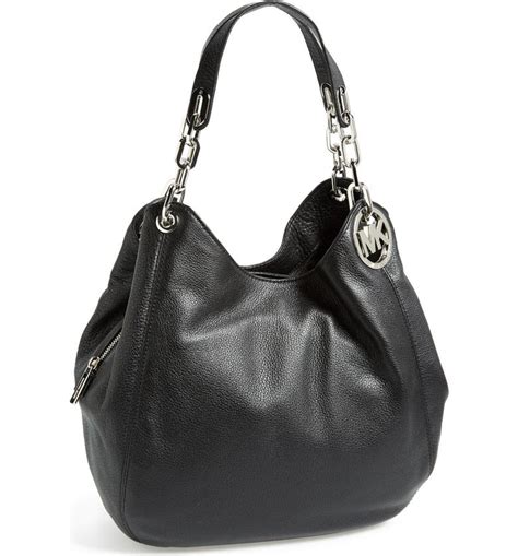 michael kors fulton lg ew tote|Fulton Large Logo and Leather Shoulder Bag .